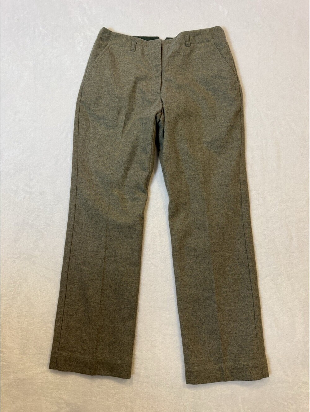 J Crew Dress Pants Womens P6 Wool Blend Tan Lined Career Vintage (30x28) BRWN